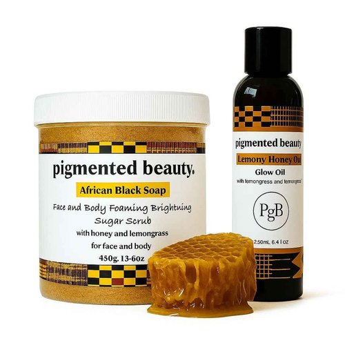 Pigmented Beauty Lemony Honey Glow Oil With Lemongrass Tea and Honey 250ml