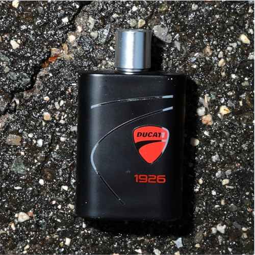 Ducati 1926 Aromatic Fougere Cologne for Men - 3.4 oz, Body Spray with Bergamot and Cedar Fragrance Notes, Long-Lasting Perfume for Men with Pouch - 2 pc Gift Set