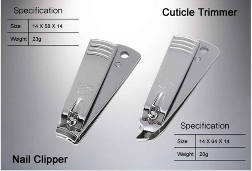 Korean Nail Clipper! World No. 1 Three Seven (777) Travel Manicure Grooming Kit Nail Clipper Set (6 PCs, 60YC), Made in Korea, Since 1975