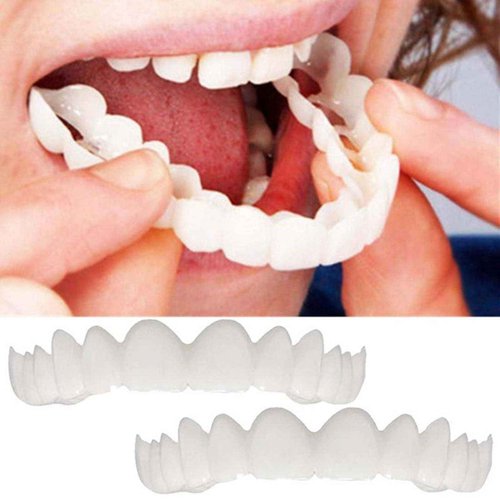 2 Pairs, Nature and Comfortable Top and Bottom, Regain Confidence Smile for Men and Women (1)