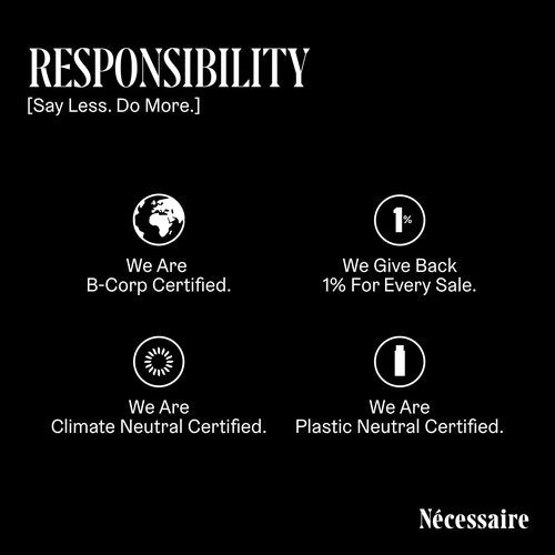 Nécessaire The Deodorant Olibanum | Natural Aluminum Free Deodorant For Women & Men. Extra Strength Treatment with Mandelic Acid. Free of Baking Soda, Ozokerite & Parabens (75 g/2.5 oz)