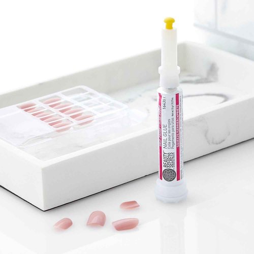 Beauty Secrets Nail Glue, Drip & Clog Proof, 6 Pack