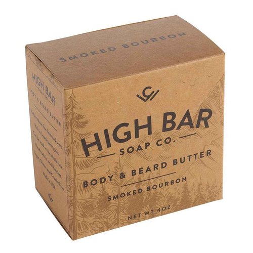 COLE WHEELER Beard Butter for Men – Smoked Bourbon Scent – 4oz Natural Beard Conditioner & Softener for Grooming, Hydration, and Styling