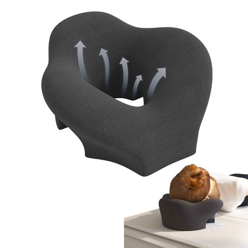 UTJZIB Massage Pillow Face Down - Headrest Face Pillow for Bed, After Post-Eye & BBL Surgery Recovery, Beach Tanning, Stomach Sleeping, Face Cradle Prone Sleepers.