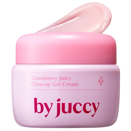 BYJUCCY Gooseberry Juicy Glow-up Gel CreamㅣDaily Hydration, Even Skin ToneㅣGooseberry, Alpha-Arbutin, Niacinamide, Centella AsiaticaㅣKorean Skin Care, Korean Moisturizer | By Juicy | 1.85 Fl.oz