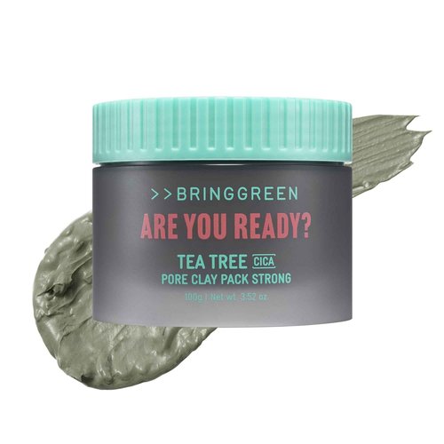 BRING GREEN X NETFLIX SQUID GAME Edition Tea Tree Cica Pore Clay Pack Strong 100g