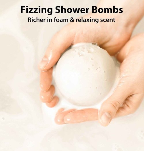 Creamy Collagen Bubble Bath Bombs with Oatmeal Milk Honey Essential Oils Luxurious Bath Gift Dry Skin Nourishment Indulge in A Blissful Bathing Spa