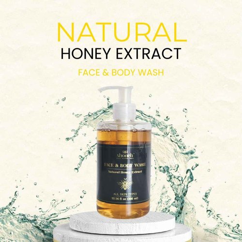 Shoneh Face & Body Wash – Natural Honey Extract [PH 5.5] – Suitable for ALL Skin Types