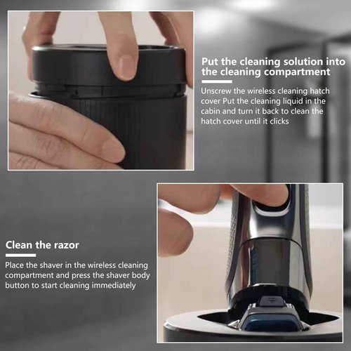 Replacement Quick Clean Pod for Select Philips Norelco 2nd Generation Series 7000 and Series 9000 Shavers