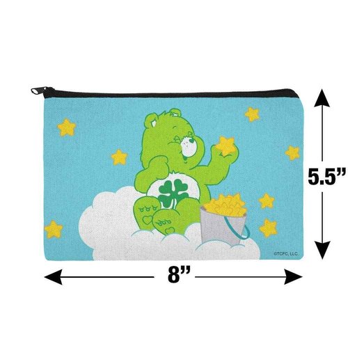 GRAPHICS & MORE Care Bears Good Luck Bear Makeup Cosmetic Bag Organizer Pouch