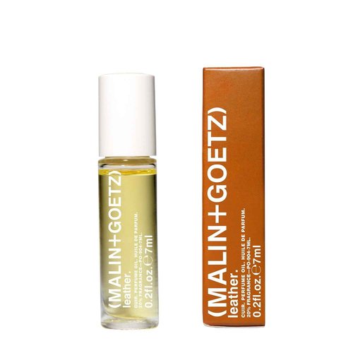 MALIN+GOETZ Perfume Oil | Concentrated Fragrance in Signature Scents – Leather, Dark Rum, Cannabis, Strawberry | Travel-Friendly Rollerball | Vegan & Cruelty-Free | 0.2 fl oz