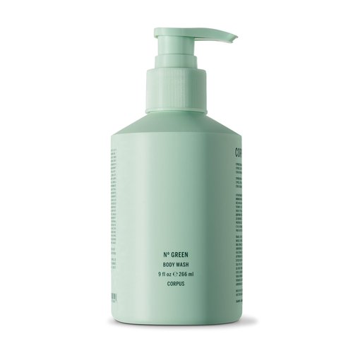 Corpus - Nº Green Body Wash | Moisturizing Plant-Based Cleanser for Women & Men, Skincare-Grade Oils & Botanical Extracts | Sulfate-Free, No Synthetic Fragrance or Parabens (266 ml/ 9 fl oz)