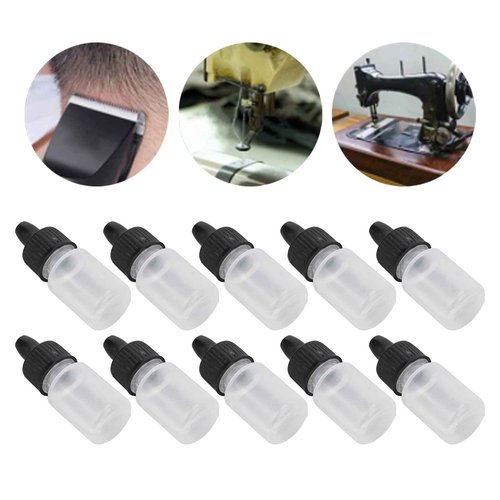 10pcs Shaver Maintenance Lubricant,Reduce Friction Prevent Trimmer Blades Sewing Machine Repair Oil Hair Clipper Blade Lubricating for Clippers Beard Trimmers and Shavers Oil