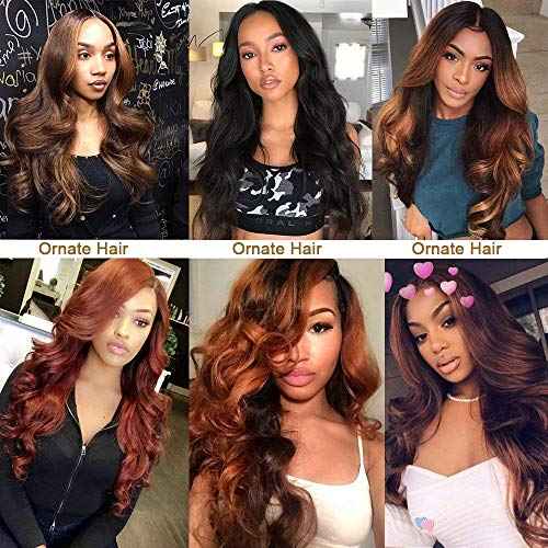 Body Wave Bundles Human Hair Brazilian Body Wave Hair Extensions Sew In 9A Grade Virgin 100% Unprocessed Remy Human Hair Weave Extensions (Body 4#, 20 20 20inch)