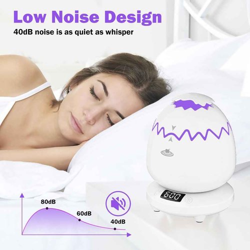 Ultrasonic Retainer Cleaner Machine for Denture, 45kHz Dental Cleaning Pod with Digital Timer, 3 Modes Waterproof Ultrasonic Denture Cleaner for Mouth Guard, Aligner, Jewelry, Braces,Rings,Necklaces