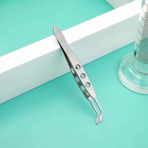 Meibomian Gland Massage Forceps Expressor Forceps Eyelid Massage Tweezers Meibomian Gland Tweezers Massage Tool Tweezers Clips Pliers Tool Remover Short Hair Stainless Steel Miss