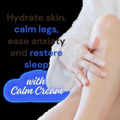 WHOLESOME HIPPY Magnesium Calm Cream – All Natural Body Butter with Magnesium, Vitamin D3, Arnica & Turmeric – Soothing Moisturizer for Skin Wellness & Relaxation – 4oz
