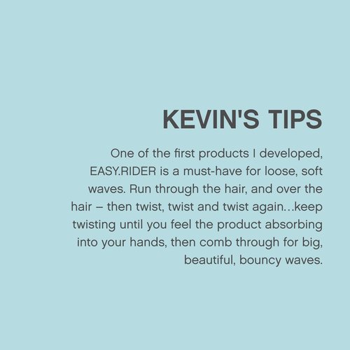 KEVIN.MURPHY EASY.RIDER - Hair Cream for All Hair Types - Anti Frizz for Hair Styling - Curl Activating Cream - Frizz Control Cream - 100g / 3.5 oz