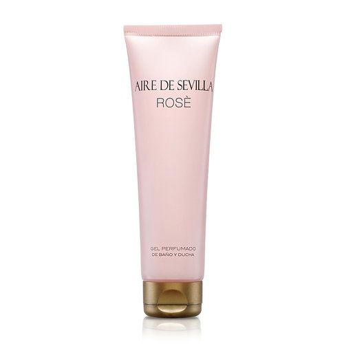 Instituto Español Aire de Sevilla Rose Gift Set for Women – Travel Size Eau de Toilette, Body Gel & Body Lotion (100 ml / 3.4 fl oz Each)