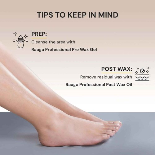 Raaga Professional White Chocolate Liposoluble Body Wax | Soft Wax for Hair Removal | Gently Removes Unwanted Hair & Tan | Nourishes & Hydrates Skin | For Dry Skin | 27.05 Fl Oz/800ml