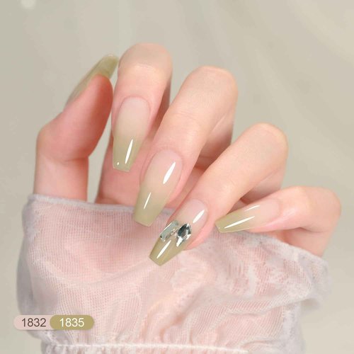 GAOY Jelly Gel Nail Polish Kit, 33Pcs Sheer Pink Gel Polish Set with Glossy & Matte Top Coat and Base Coat for Nail Art DIY at Home, Mint Jelly