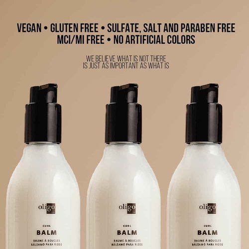 Oligo Professionnel - Calura Curl Balm - Defining Cream for wavy and curly hair - Curl enhancer - Sulfate & Paraben free - Control frizz with conditioning ingredients - 8.5oz