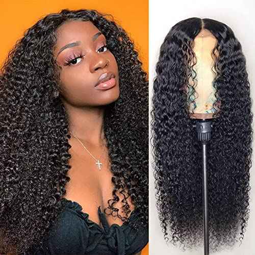 HD 200% Density Natural Black Deep Wave Wigs Human Hair Real Full Large Lace Space 13X6 Natural Black Deep Wave Wigs Human Hair Pre Plucked For Black Women