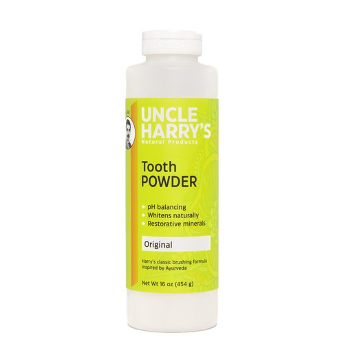 Uncle Harry's All Natural Tooth Powder, 16oz