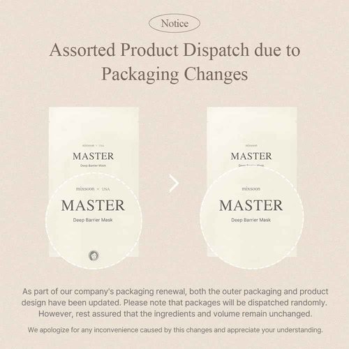mixsoon Master Deep Barrier Mask 5ea