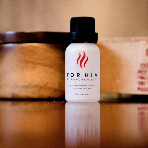 RawChemistry for Him - A Pheromone Infused Cologne Oil - Bold, Extra Strength Formula 15 ml.
