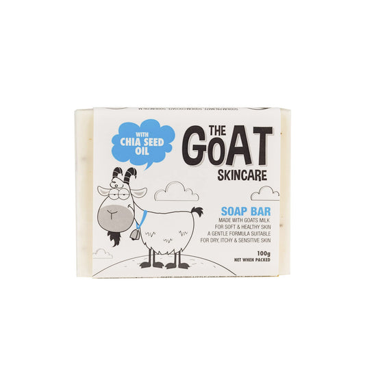 The Goat Skincare Soap Bar, Chia Seed Oil, 100 Gram