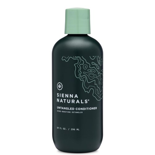 Sienna Naturals - Untangled Moisturizing Conditioner - Anti Frizz - Hydrating for Dry, Damaged & Color-Treated Hair - Strengthens & Softens w/Baobab & Aloe - Clean, Vegan, Sulfate-Free - 11oz