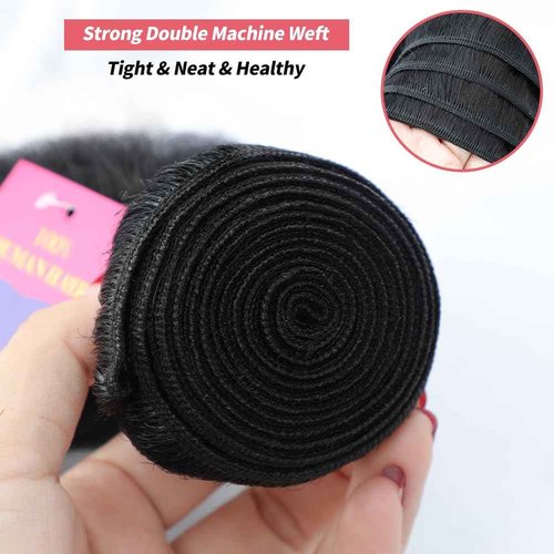 Fopeela 12A Body Wave Bundles Human Hair 1 Bundle 20 Inch 100% Unprocessed Brazilian Virgin Body Wave Human Hair Bundles for Women Natural Black