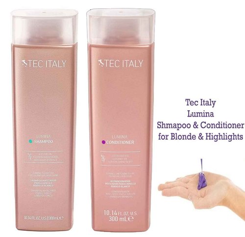Tec Italy Lumina Shampoo & Conditioner Bundle Pack