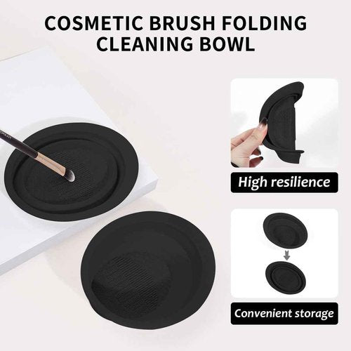 MAANGE Makeup Brushes 49 Pcs Makeup Kit, Multi-functional Makeup Tool Set with Makeup Brush Foundation Brush Make up Brushes Set (Black, 49 Piece Set)