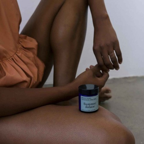 Summer Solace Tallow Balm Nourishing & Soothing Face & Body Cream Multi Purpose Hydrating Natural Moisturizer For Soft, Supple Skin Body Butter Tallow Hydrates Woodsy Scent 50ml (Masculin Féminin)