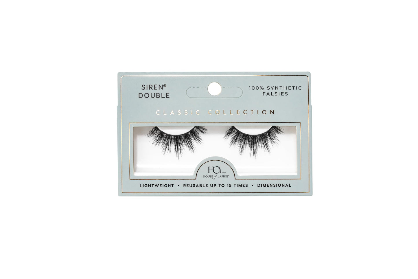 House of Lashes Siren Double Natural, Glam False Eyelashes