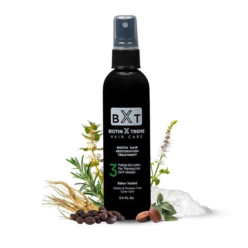 Biotin Xtreme Biotin Hair Restoration Spray and Hair Growth Serum