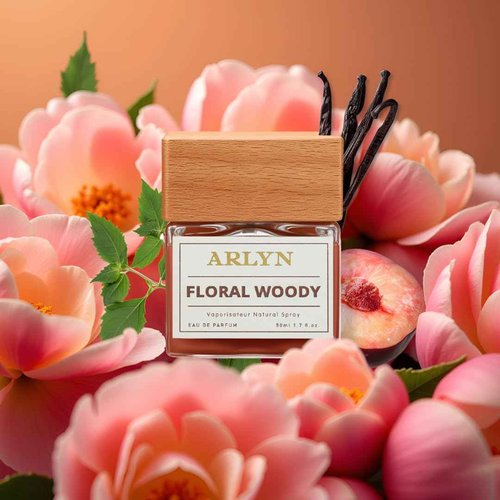 ARLYN Floral Woody Eau de Parfum, Inspired by Byre.do Bibliothiq, Long-Lasting Perfume For Men & Women, Vegan, Cruelty Free, Made In USA - 50 ml | 1.7 Oz