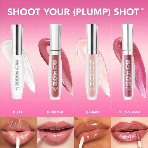 Buxom Plump Shot Peptides Lip Serum, Dreamy Dolly