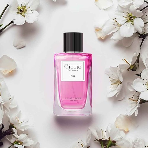 CICCIO Intense & Sin Eau De Parfum Gift Set – 2 x 100ml | Unisex Luxury Fragrance with Amber, Citrus & Vanilla Notes | Long-Lasting Summer Perfume for Men & Women | Premium Gift Set