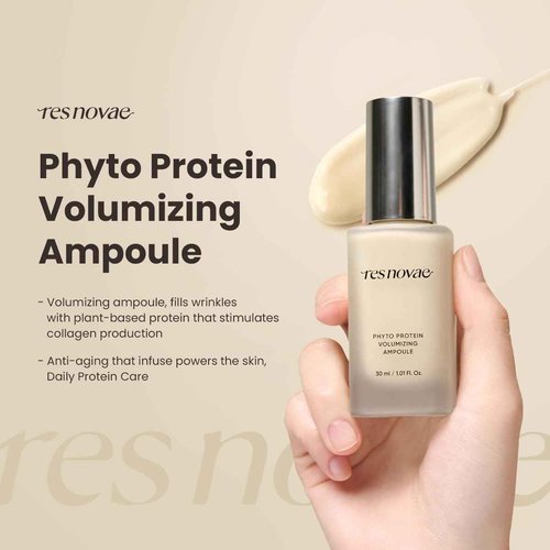 res novae Plumping Serum – 30ml (1.01 fl oz) – Visibly Firms Skin, Boosts Radiance, Enhances Tone, Deep Hydration with Peptides & Botanical Extracts