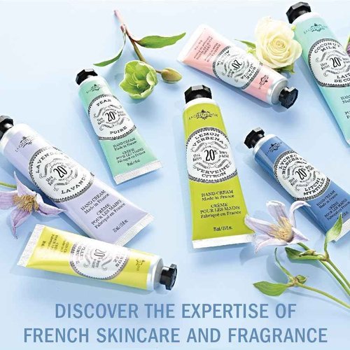La Chatelaine Shea Butter Hand Cream, Made in France, Natural and Organic Ingredients, 70ml / 2.3 oz, Gift Tin, Oud Rose