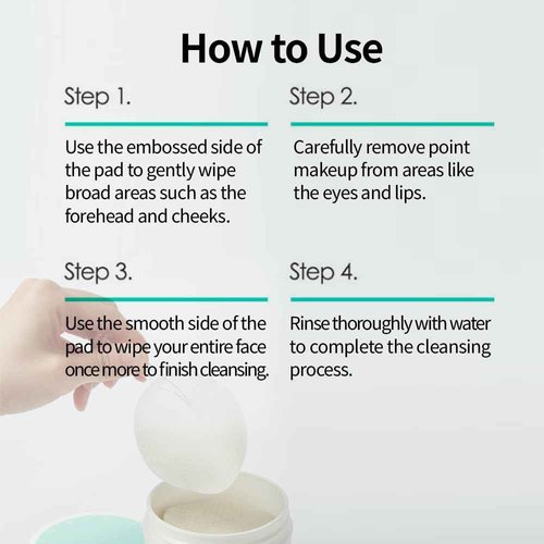 faircell Ultra Soft Cleansing Pads for Face Gentle Exfoliating Dual Texture Cotton Pads for Sensitive Skin with Vitamin C Lotus Extract Daily Makeup Remover Cotton Rounds