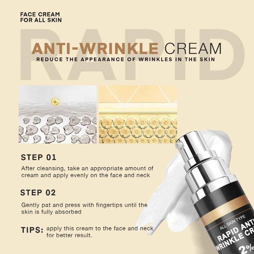 Breavo Wrinkle Cream for Men: Age Defender Anti-Aging Face Cream with Hyaluronic Acid, Collagen & Shea Butter – Firming & Smoothing Face Moisturizer to Reduce Fine Lines & Wrinkles, 1.7oz