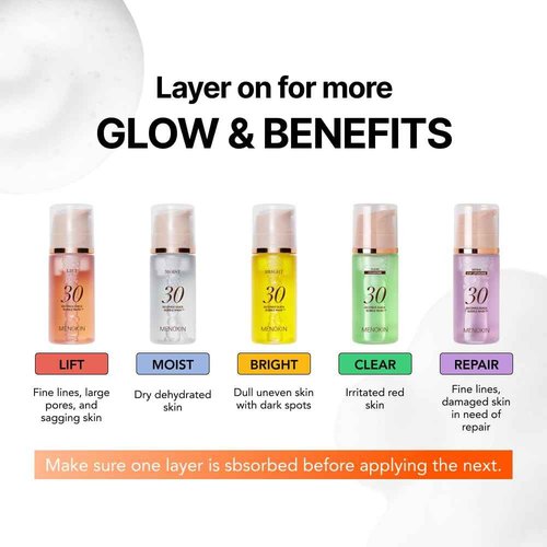 MENOKIN 30 Seconds Quick Bubble Mask [LIFT] - [Collagen] & Niacinamide in Micro-bubbles for Anti Aging, Boost Elasticity, Fine Lines, Korean Glass Skin Care Essential, 70 Uses, 3.21 fl.oz