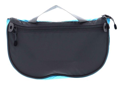 Sea to Summit Small Hanging Toiletry Bag, Extra Compact Travel Organizer for Minimalist Adventures, Atoll Blue