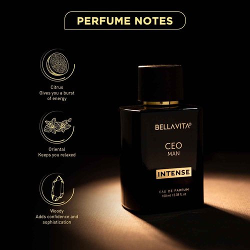 BellaVita Luxury's Fire & Ice | CEO Man Intense & Ocean Man | Perfume for Men | Long Lasting | Eau De Parfum | 2x100ml Perfumes