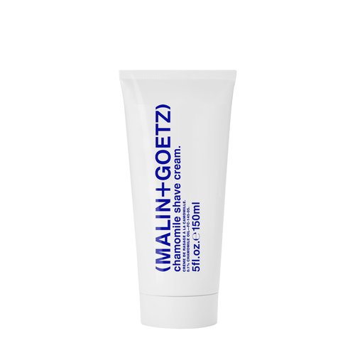 MALIN+GOETZ Chamomile Shave Cream | Nourishing Shaving Cream with Wild Moroccan Chamomile, Shea Butter, Glycerin + Squalane | Smooth + Close Shave for Face + Body | Vegan + Cruelty-Free (5 Fl Oz.)