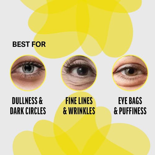 Zest Under Eye Mask w/Collagen & Hyaluronic Acid - Gel Patches Brighten & Reduce Puffy Eyes, Dark Circles, Wrinkles, Undereye Bags - Bridesmaids & Birthday Gift for Women (50 Pairs, Gold)